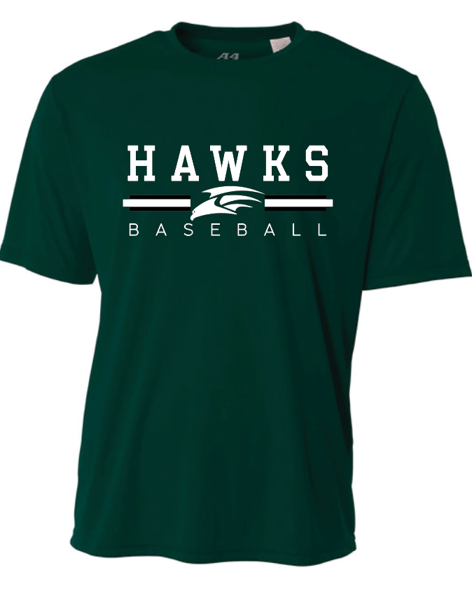 Hawks Baseball Performance T-Shirt