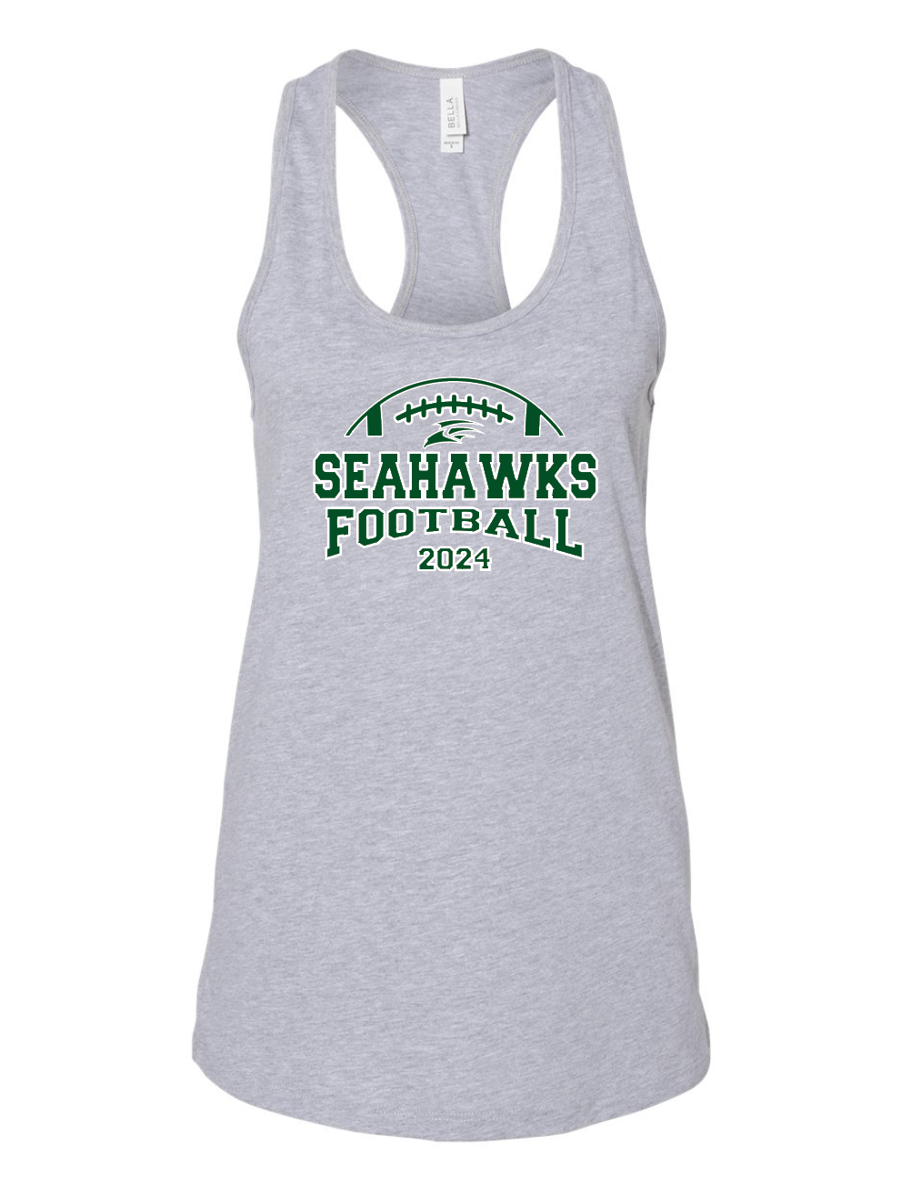 Seahawks Football Ladies Racerback Tank