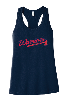 Warriors Racerback Tank